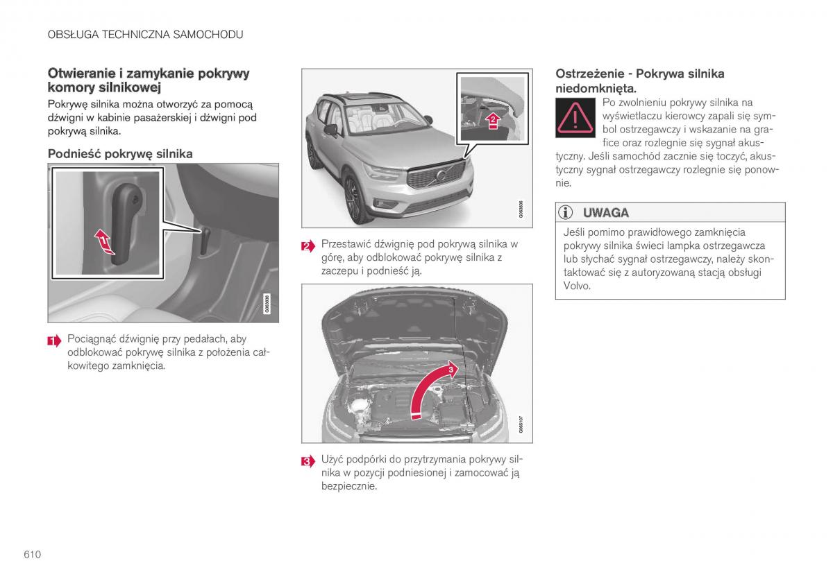 Volvo XC40 instrukcja obslugi / page 612