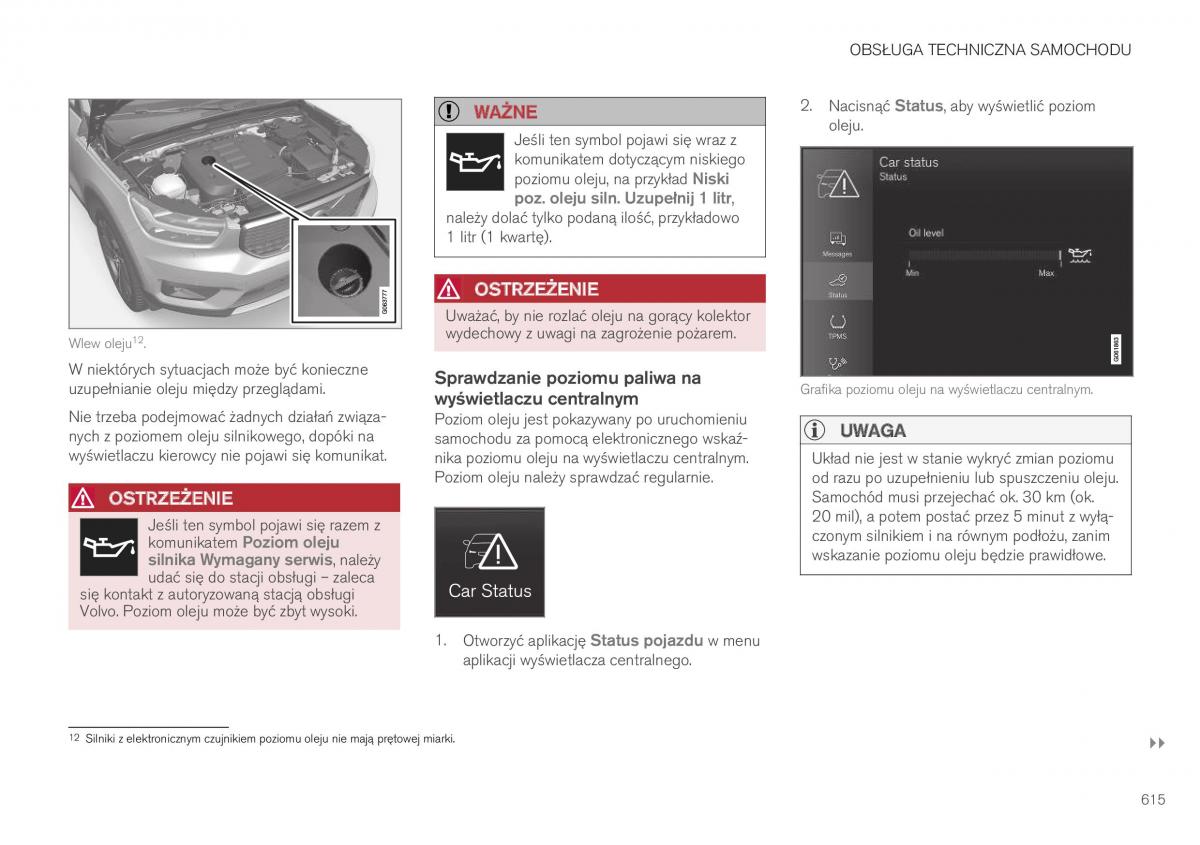 Volvo XC40 instrukcja obslugi / page 617