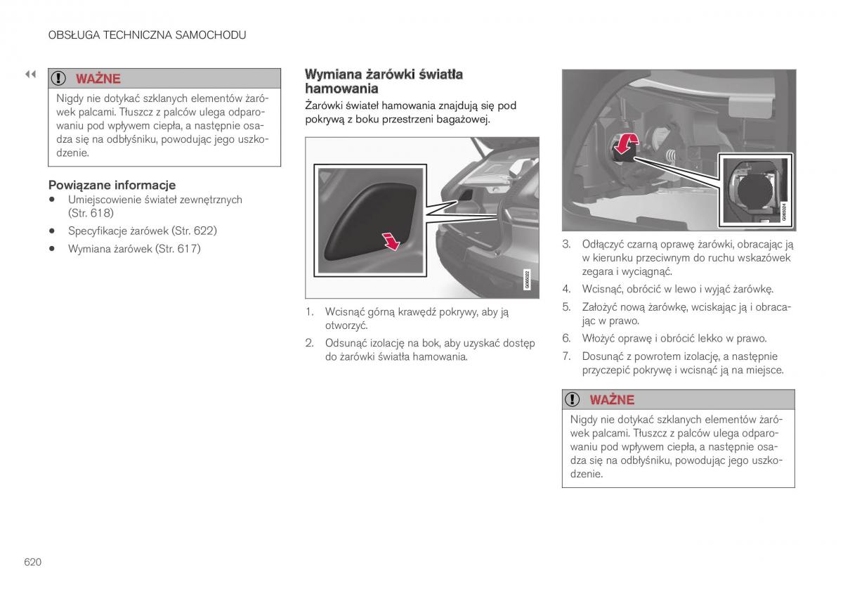 Volvo XC40 instrukcja obslugi / page 622