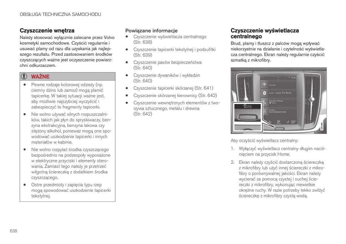 Volvo XC40 instrukcja obslugi / page 640