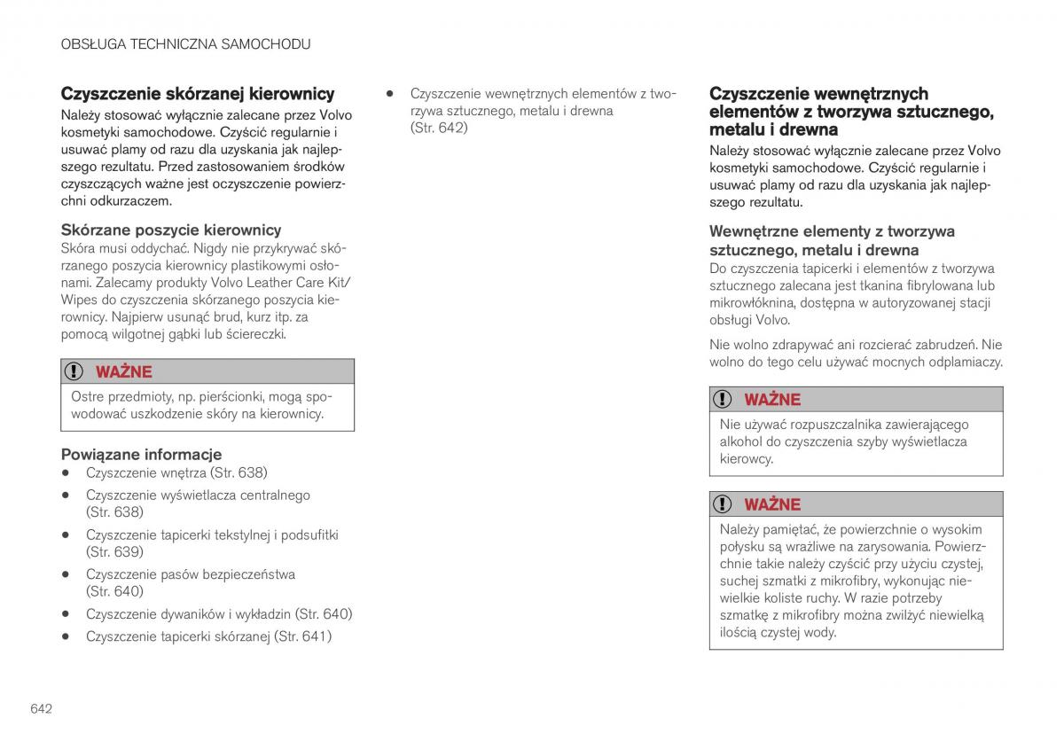 Volvo XC40 instrukcja obslugi / page 644