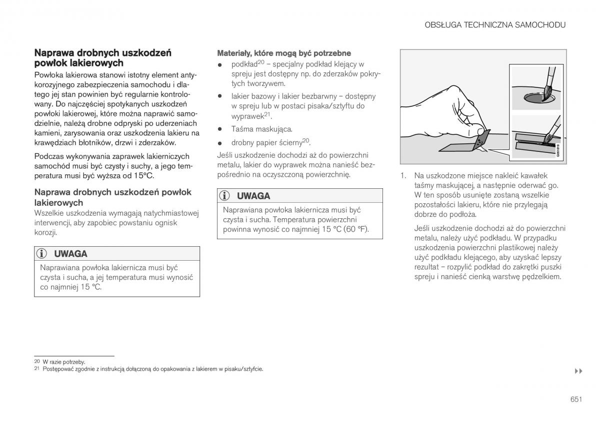 Volvo XC40 instrukcja obslugi / page 653