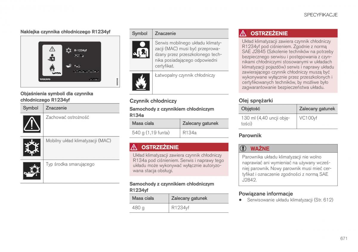 Volvo XC40 instrukcja obslugi / page 673