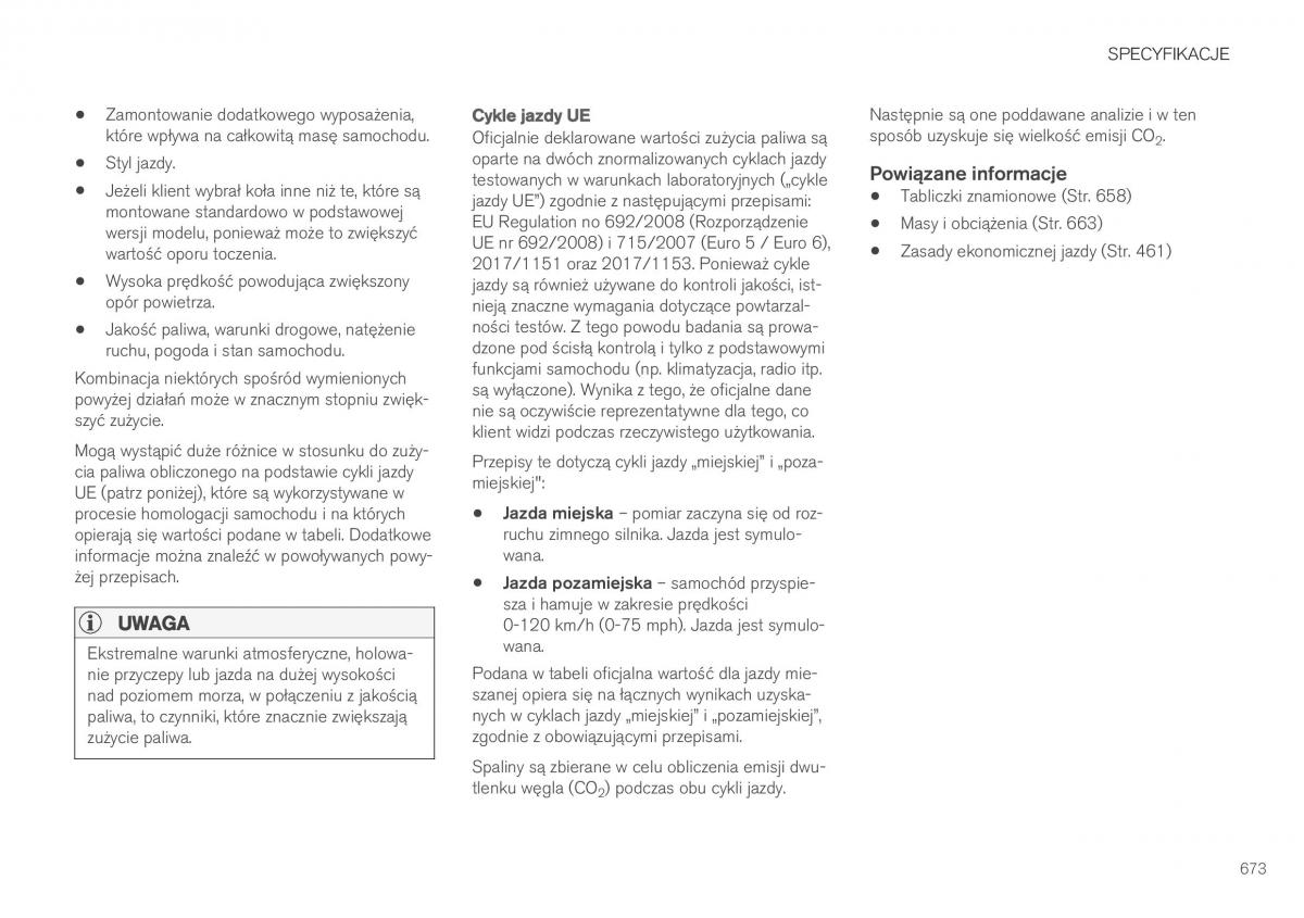 Volvo XC40 instrukcja obslugi / page 675