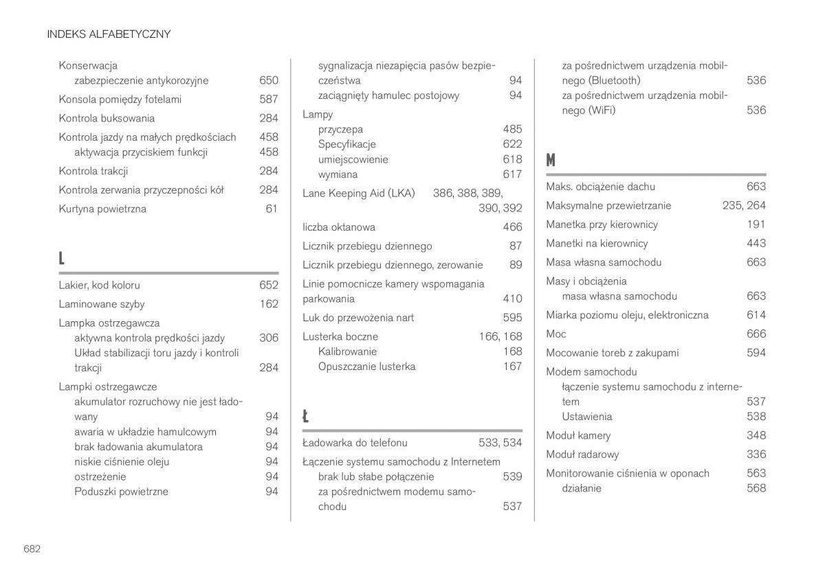 Volvo XC40 instrukcja obslugi / page 684