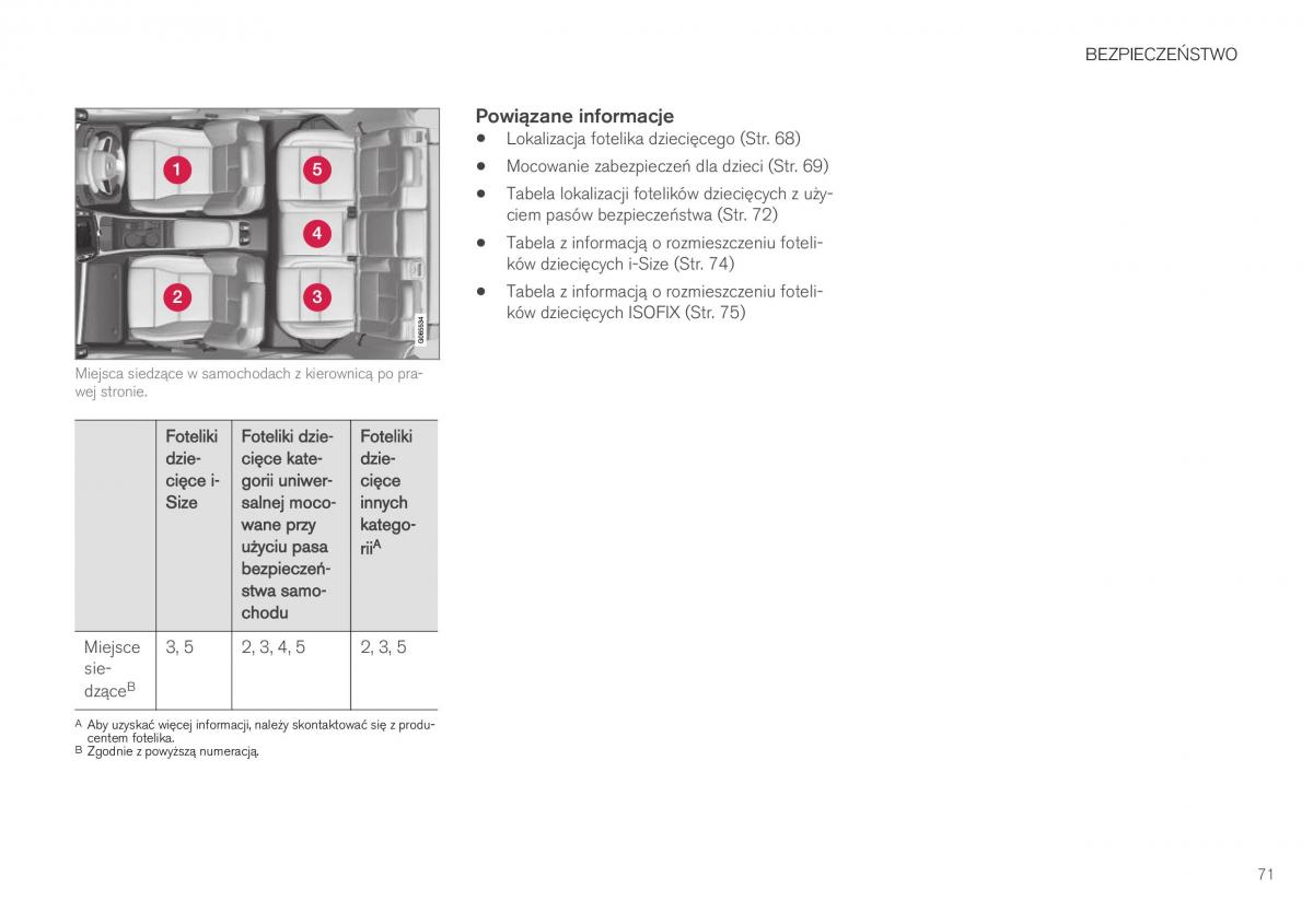 Volvo XC40 instrukcja obslugi / page 73