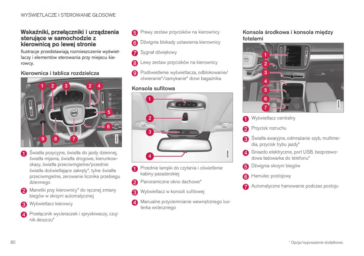 Volvo XC40 instrukcja obslugi / page 82