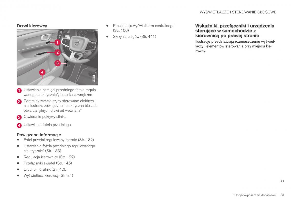 Volvo XC40 instrukcja obslugi / page 83