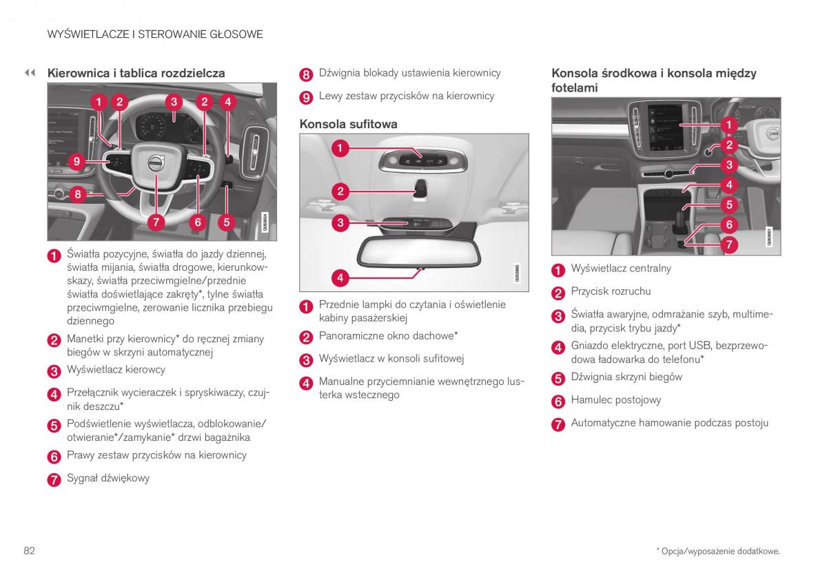 Volvo XC40 instrukcja obslugi / page 84