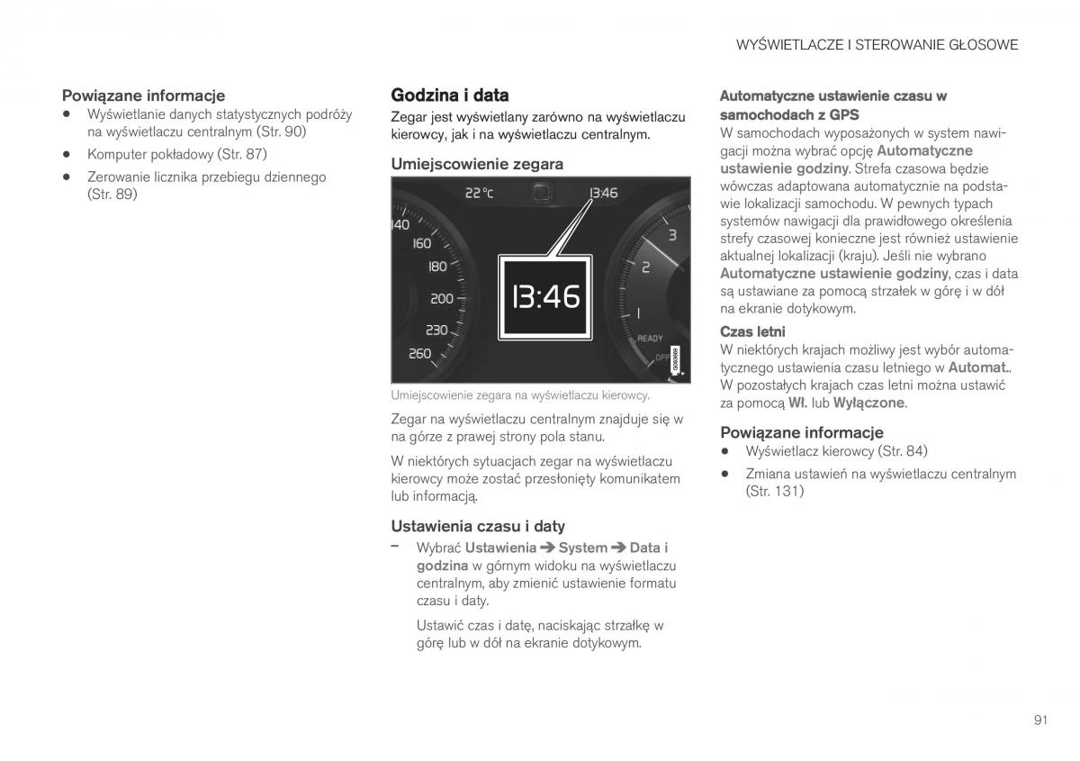 Volvo XC40 instrukcja obslugi / page 93