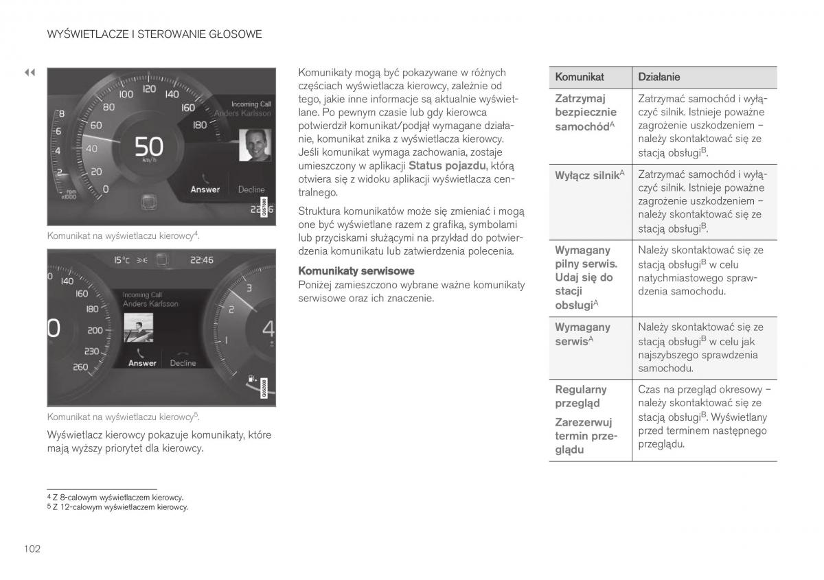 Volvo XC40 instrukcja obslugi / page 104