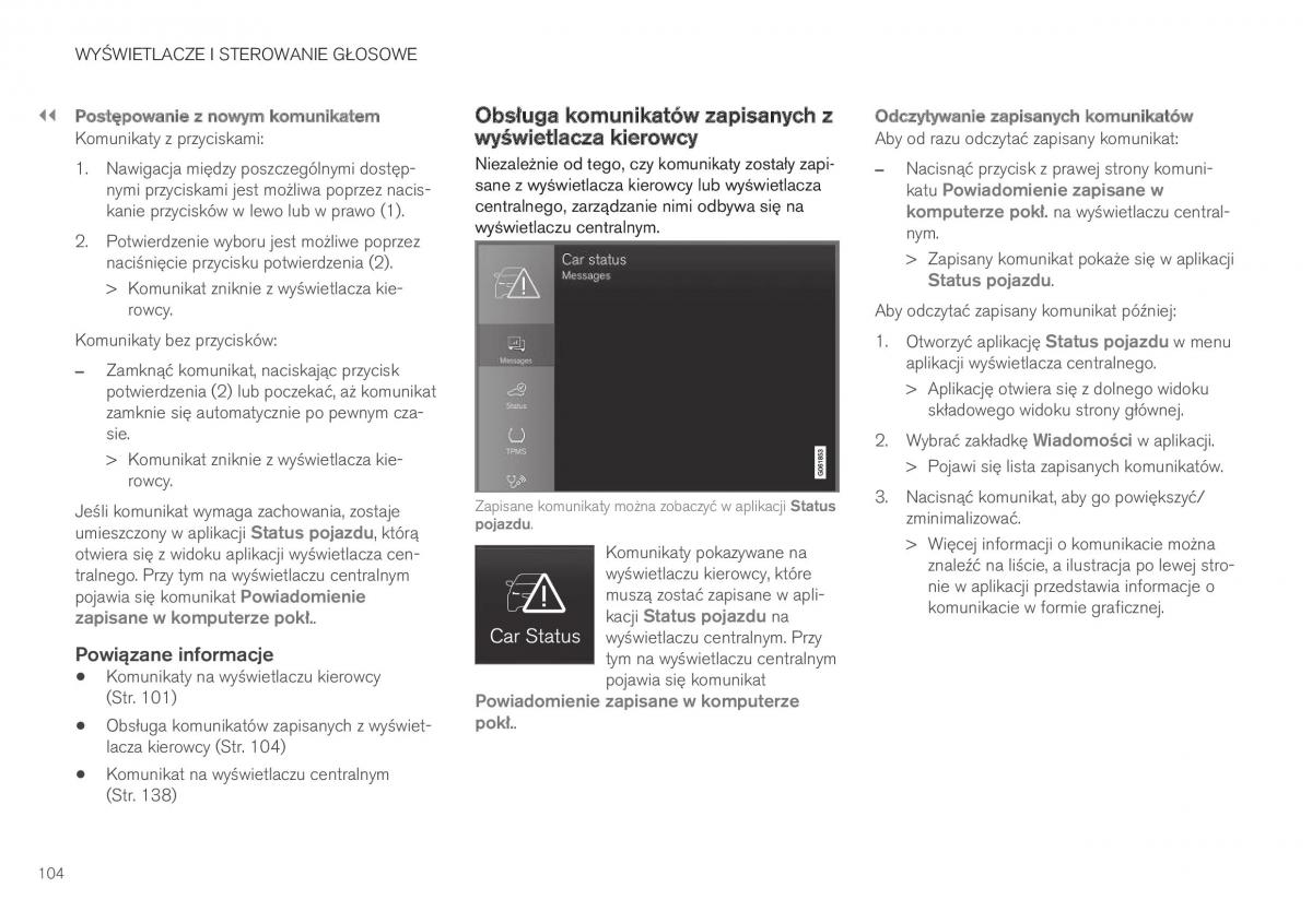 Volvo XC40 instrukcja obslugi / page 106