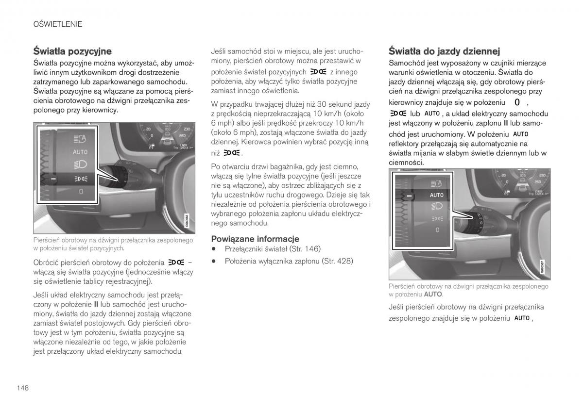 Volvo XC40 instrukcja obslugi / page 150