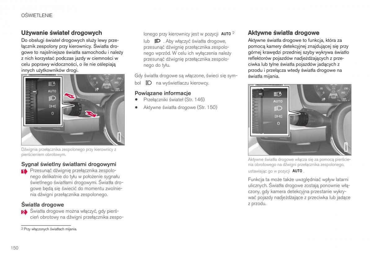 Volvo XC40 instrukcja obslugi / page 152