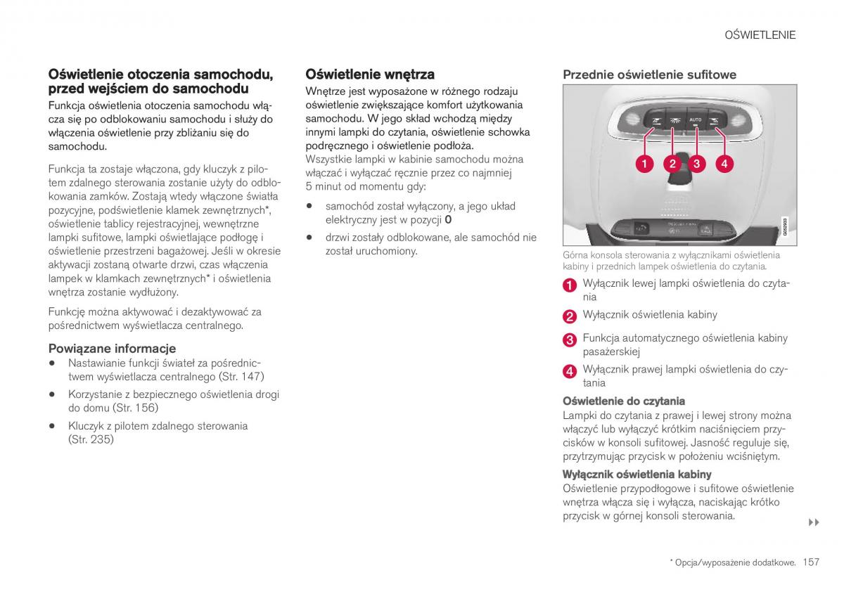 Volvo XC40 instrukcja obslugi / page 159