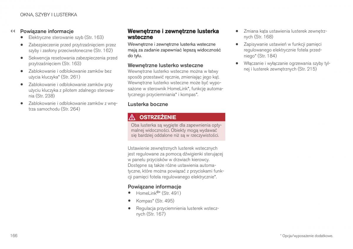 Volvo XC40 instrukcja obslugi / page 168