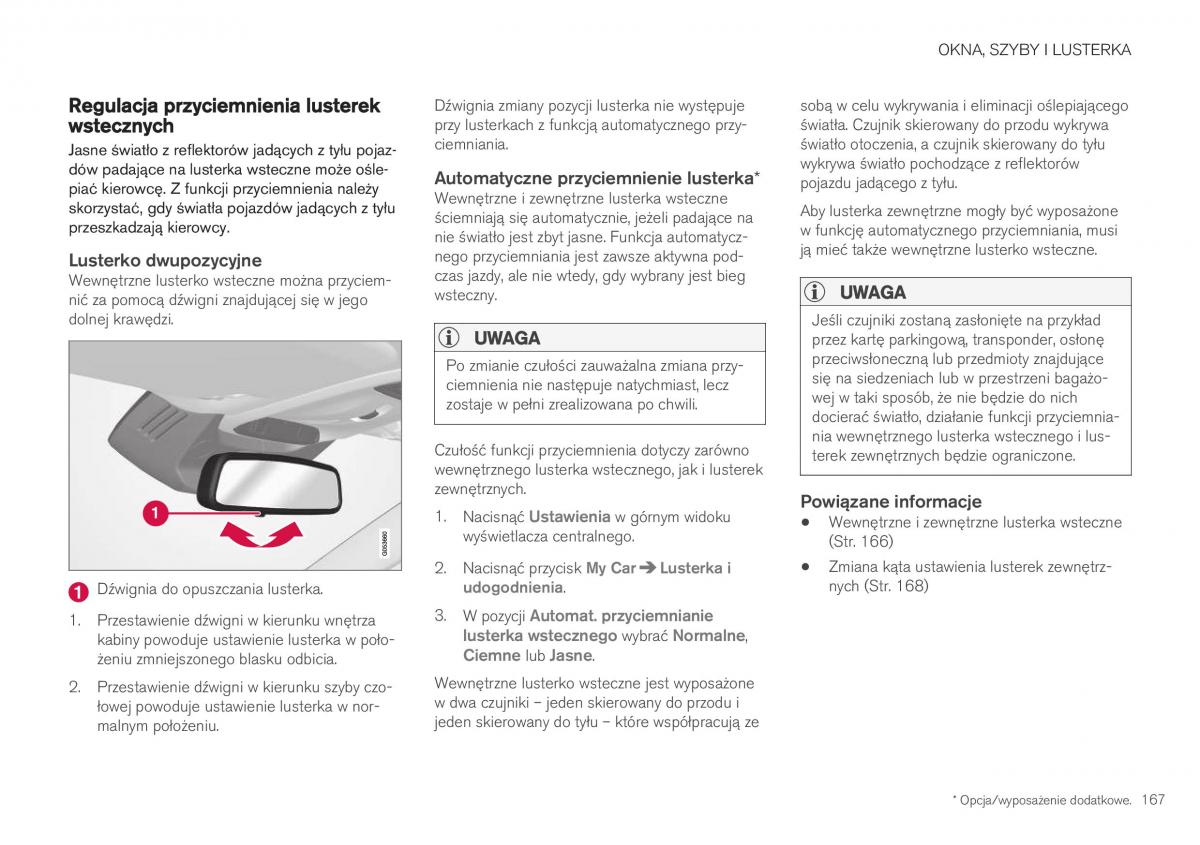 Volvo XC40 instrukcja obslugi / page 169