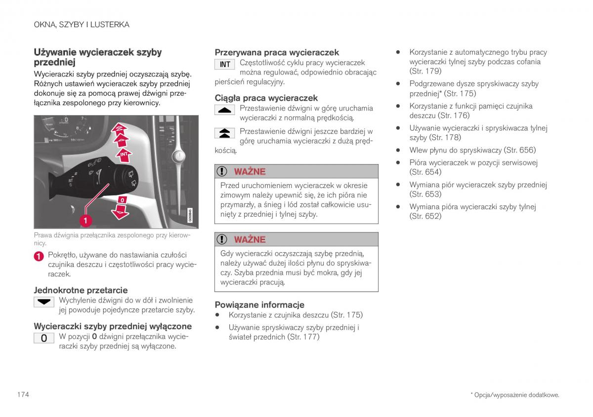 Volvo XC40 instrukcja obslugi / page 176