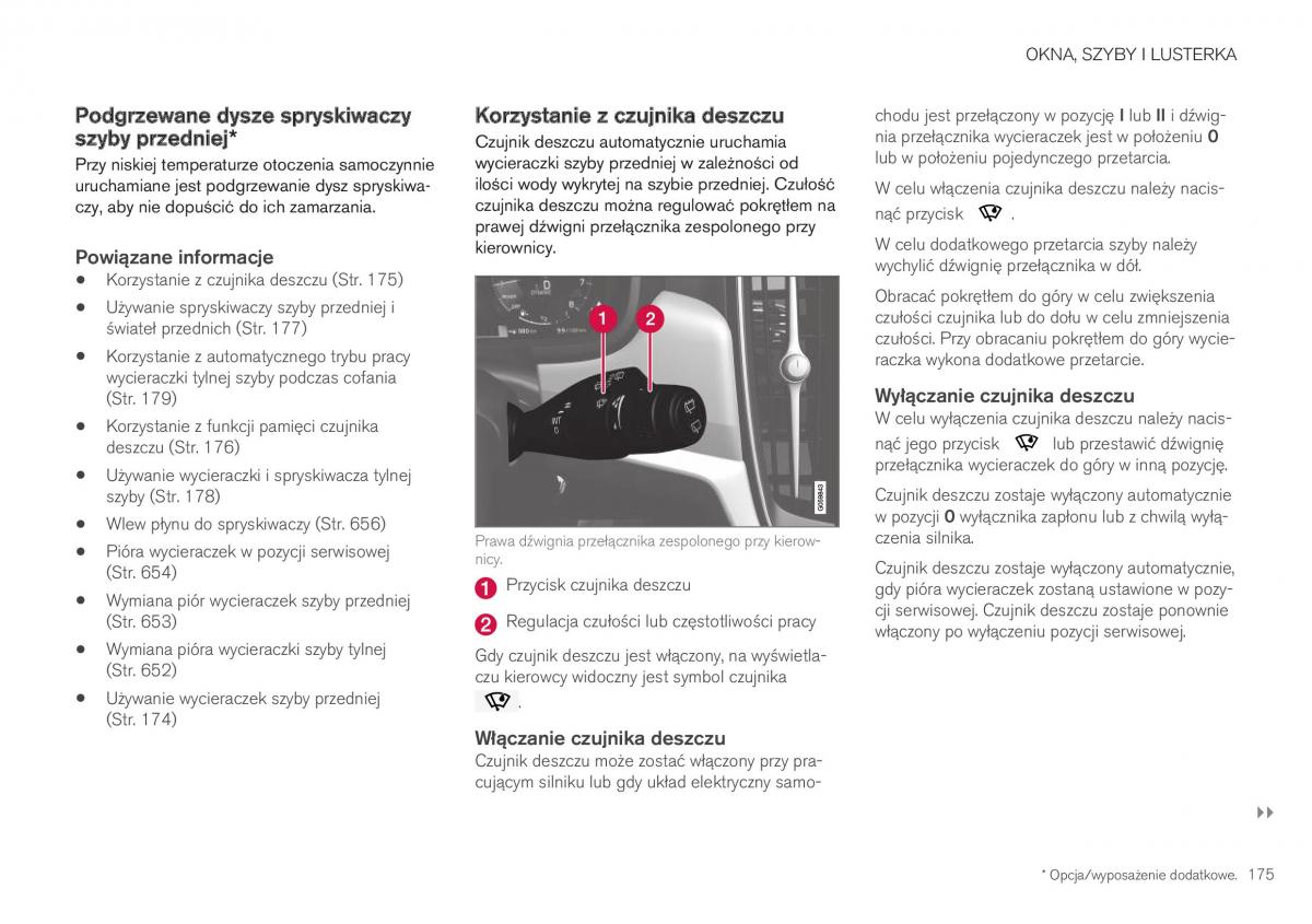 Volvo XC40 instrukcja obslugi / page 177