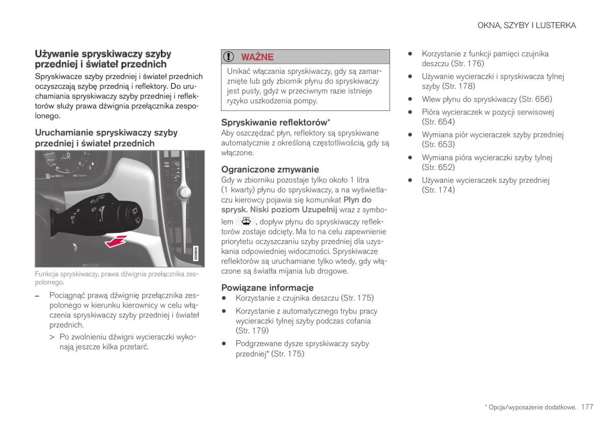 Volvo XC40 instrukcja obslugi / page 179