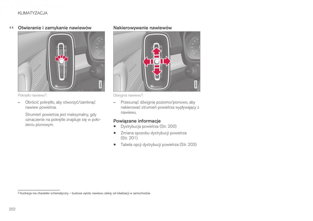 Volvo XC40 instrukcja obslugi / page 204