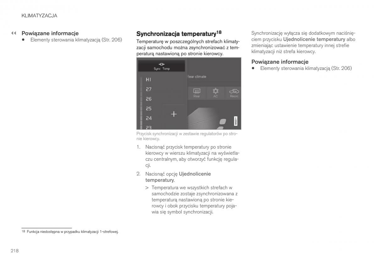 Volvo XC40 instrukcja obslugi / page 220