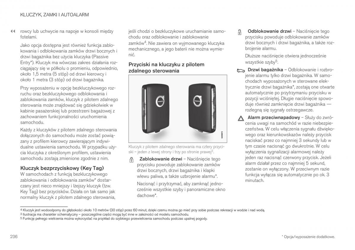 Volvo XC40 instrukcja obslugi / page 238