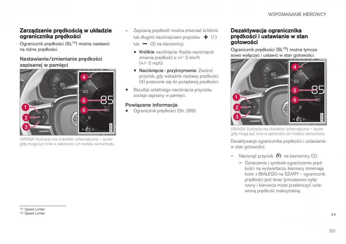 Volvo XC40 instrukcja obslugi / page 293