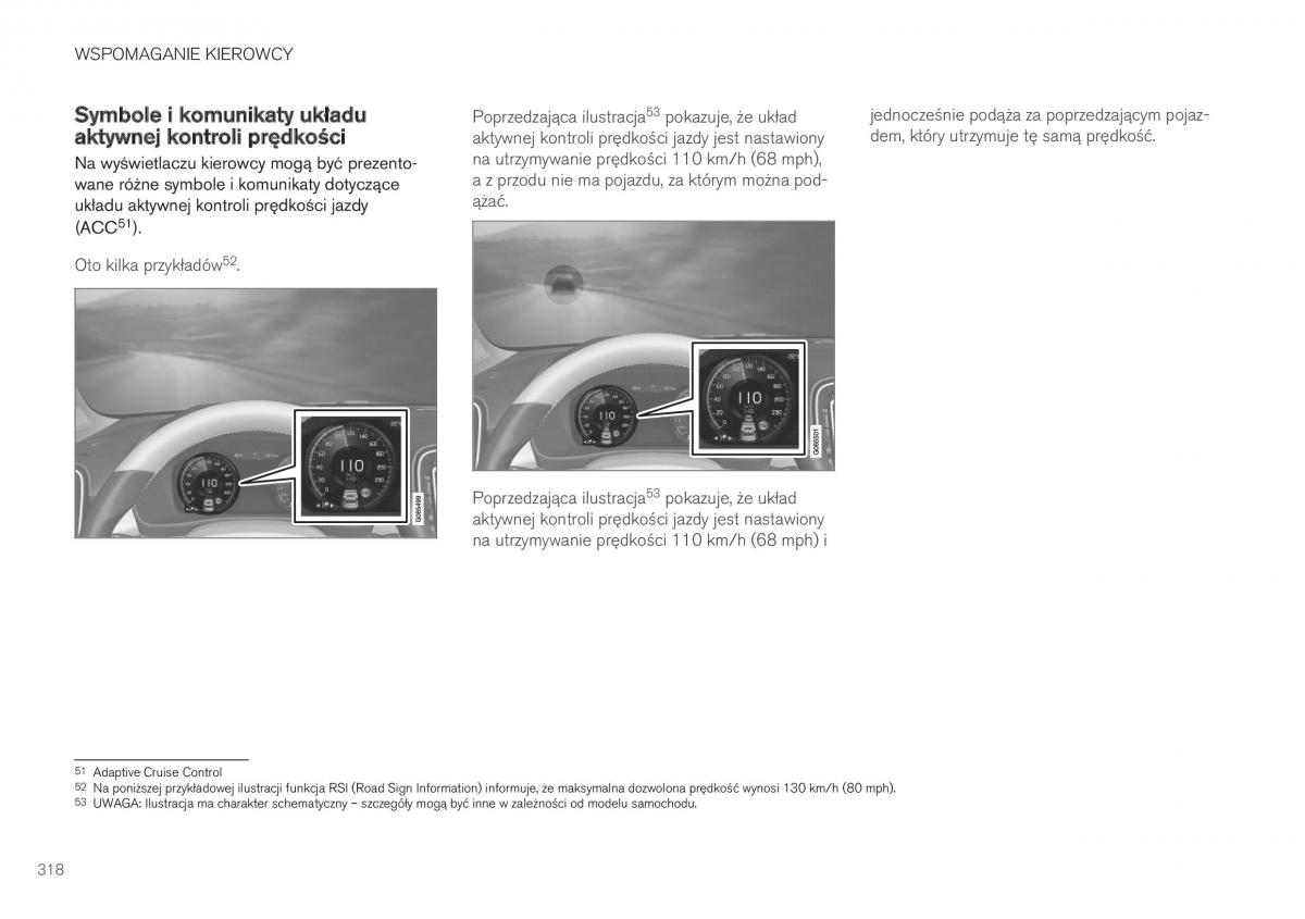 Volvo XC40 instrukcja obslugi / page 320