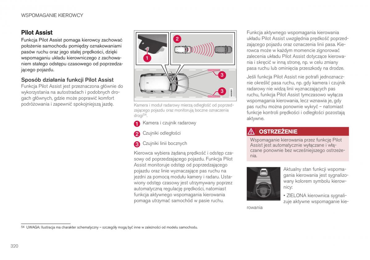 Volvo XC40 instrukcja obslugi / page 322