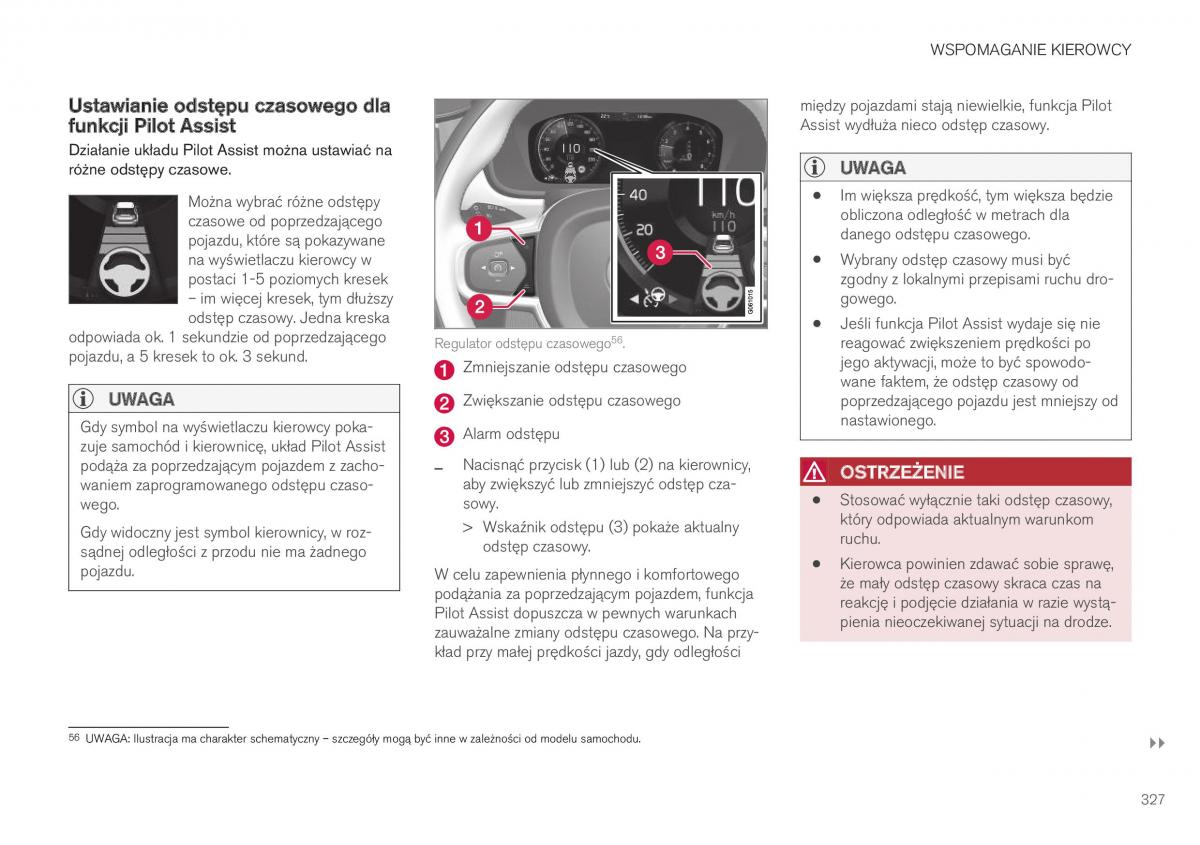 Volvo XC40 instrukcja obslugi / page 329