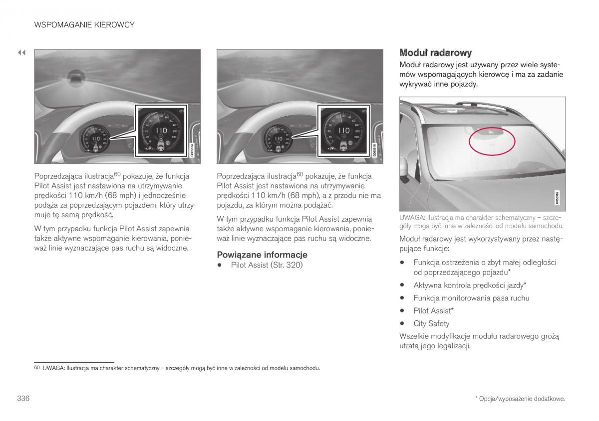 Volvo XC40 instrukcja obslugi / page 338