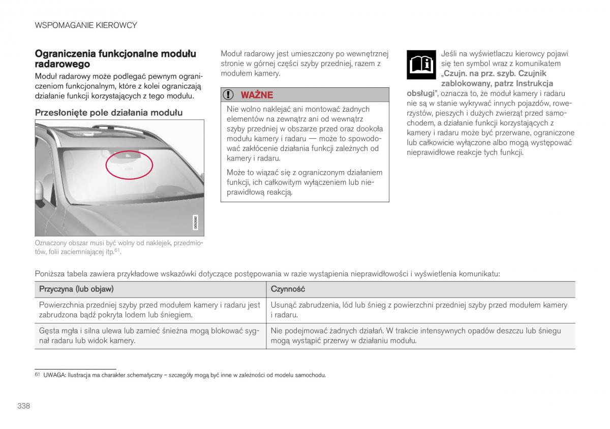 Volvo XC40 instrukcja obslugi / page 340