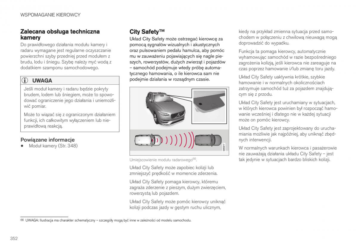 Volvo XC40 instrukcja obslugi / page 354