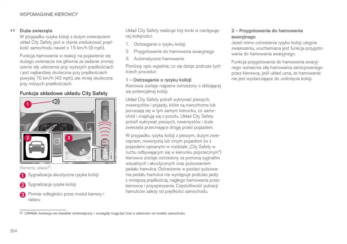 Volvo XC40 instrukcja obslugi / page 356