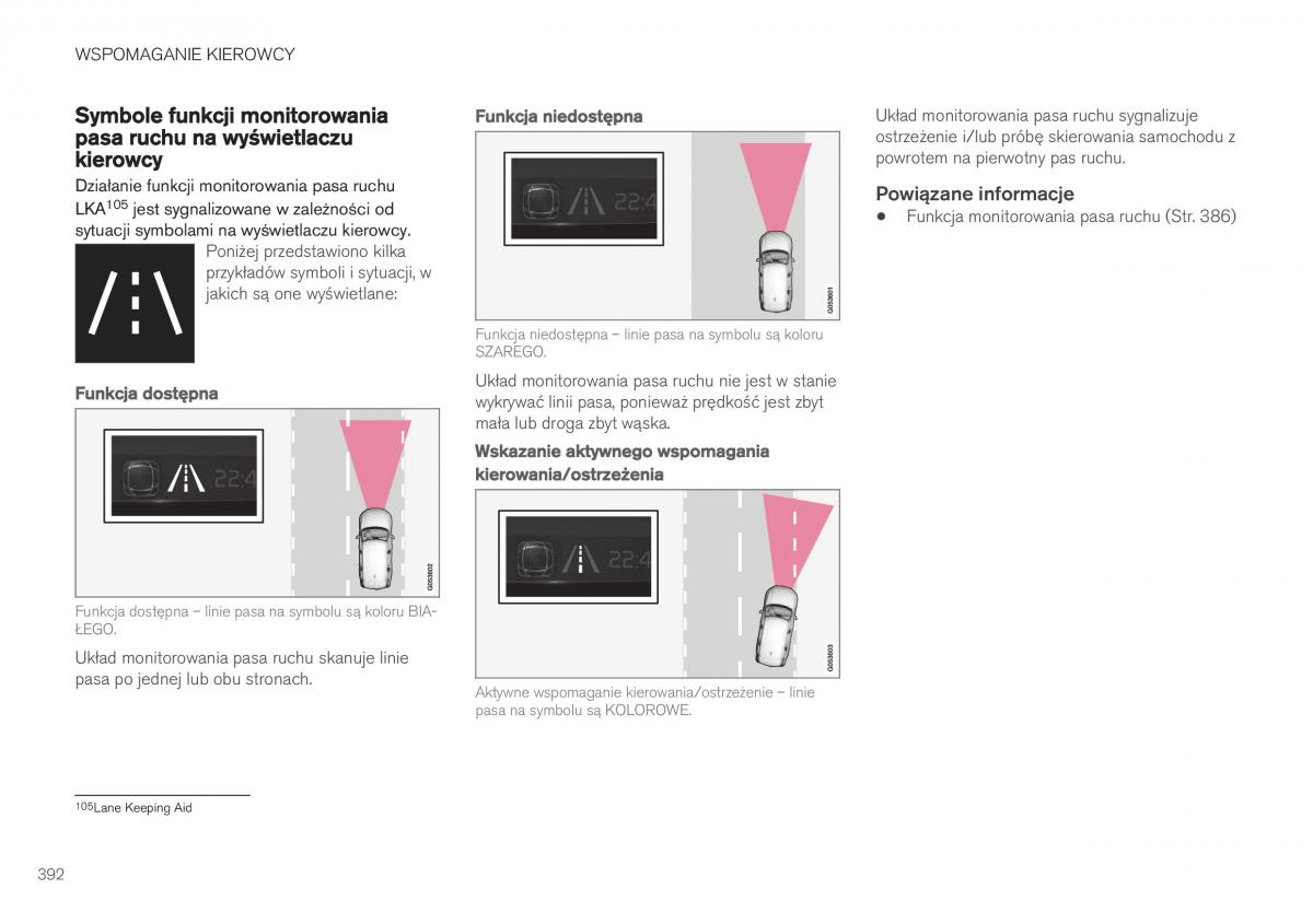 Volvo XC40 instrukcja obslugi / page 394