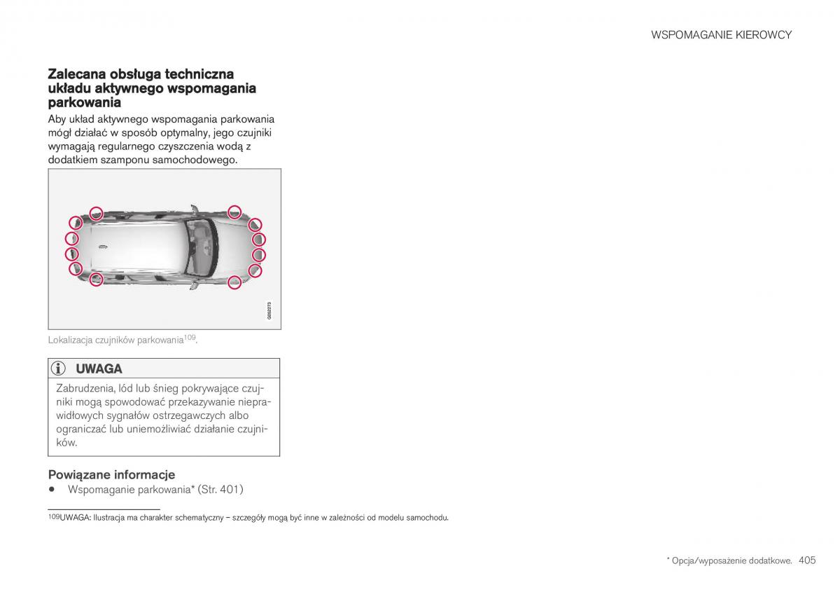 Volvo XC40 instrukcja obslugi / page 407