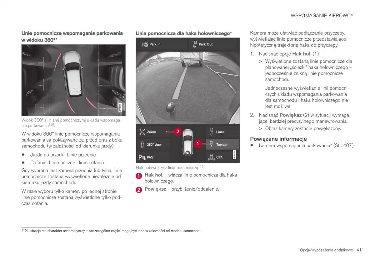 Volvo XC40 instrukcja obslugi / page 413