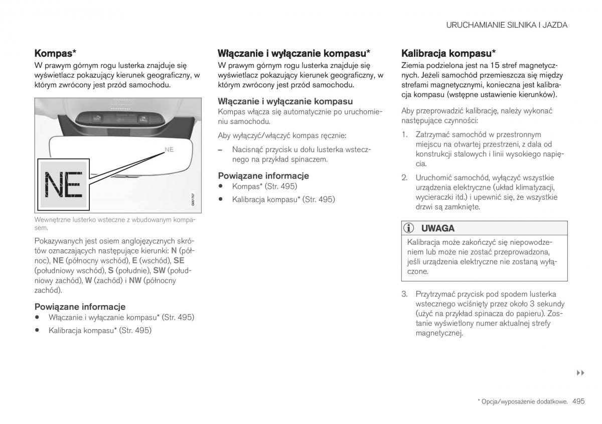 Volvo XC40 instrukcja obslugi / page 497