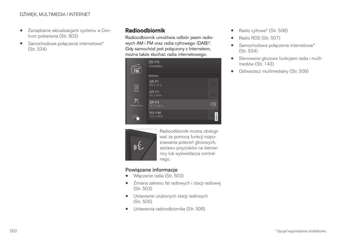 Volvo XC40 instrukcja obslugi / page 504