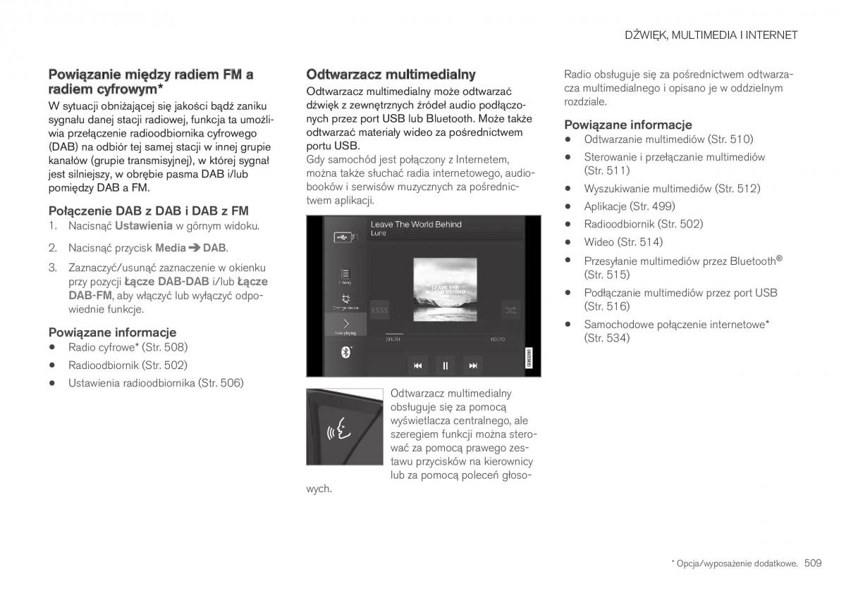 Volvo XC40 instrukcja obslugi / page 511