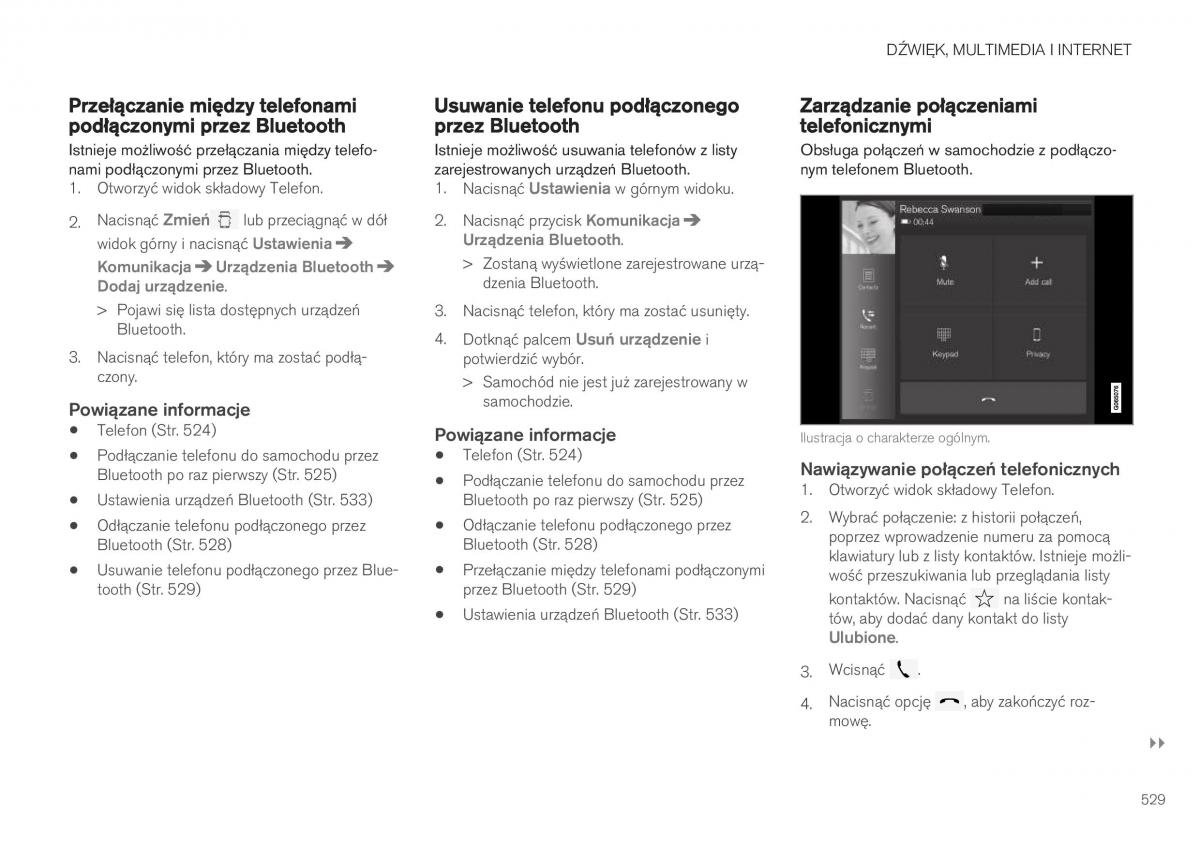 Volvo XC40 instrukcja obslugi / page 531