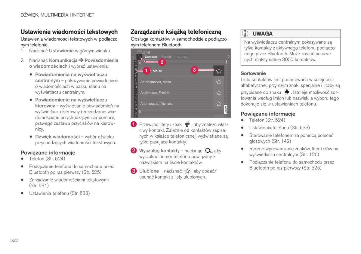 Volvo XC40 instrukcja obslugi / page 534