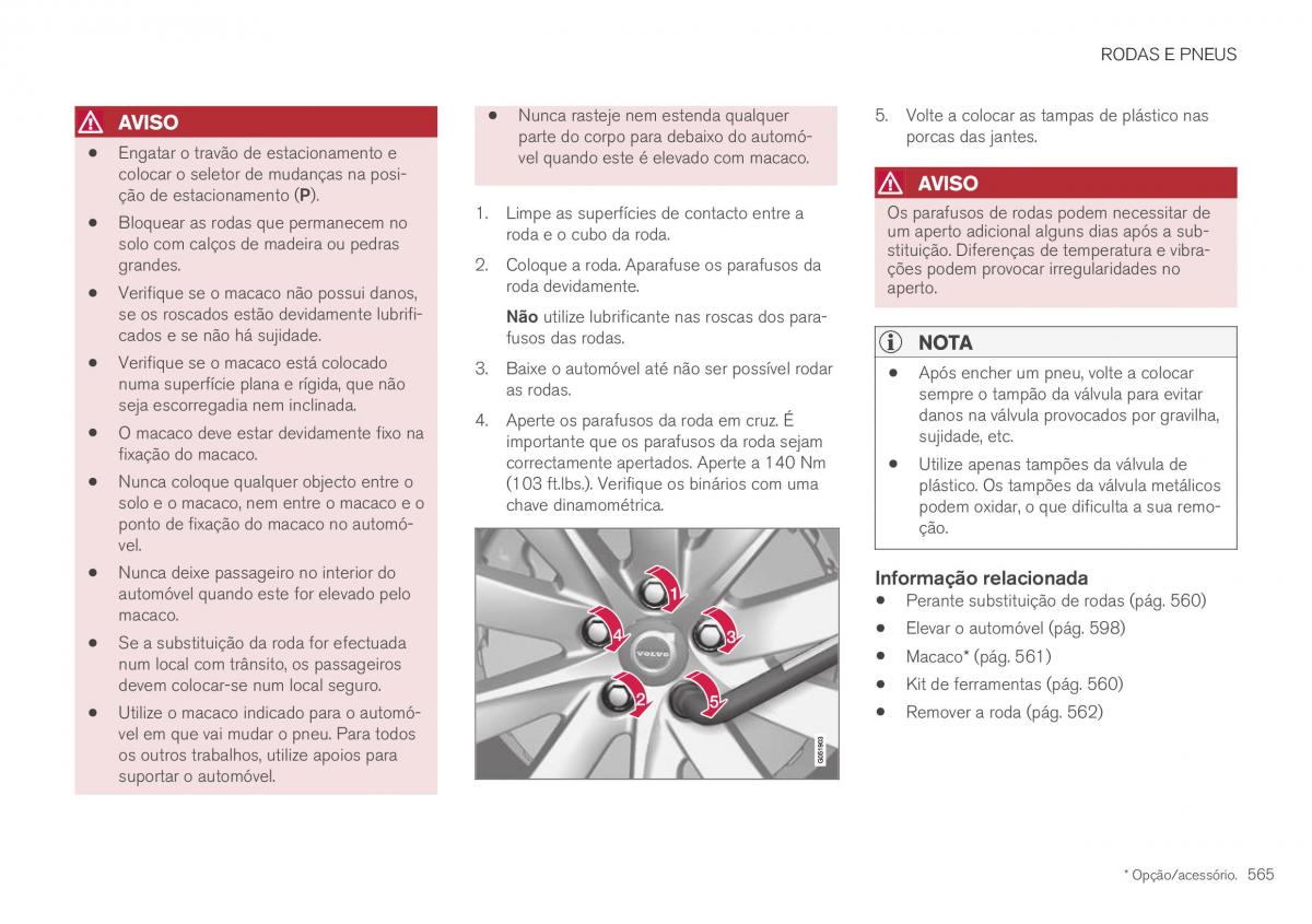 Volvo XC40 manual del propietario / page 567