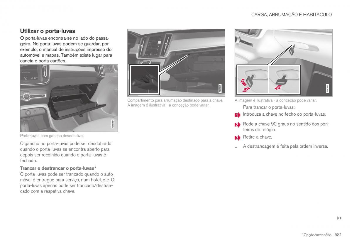 Volvo XC40 manual del propietario / page 583