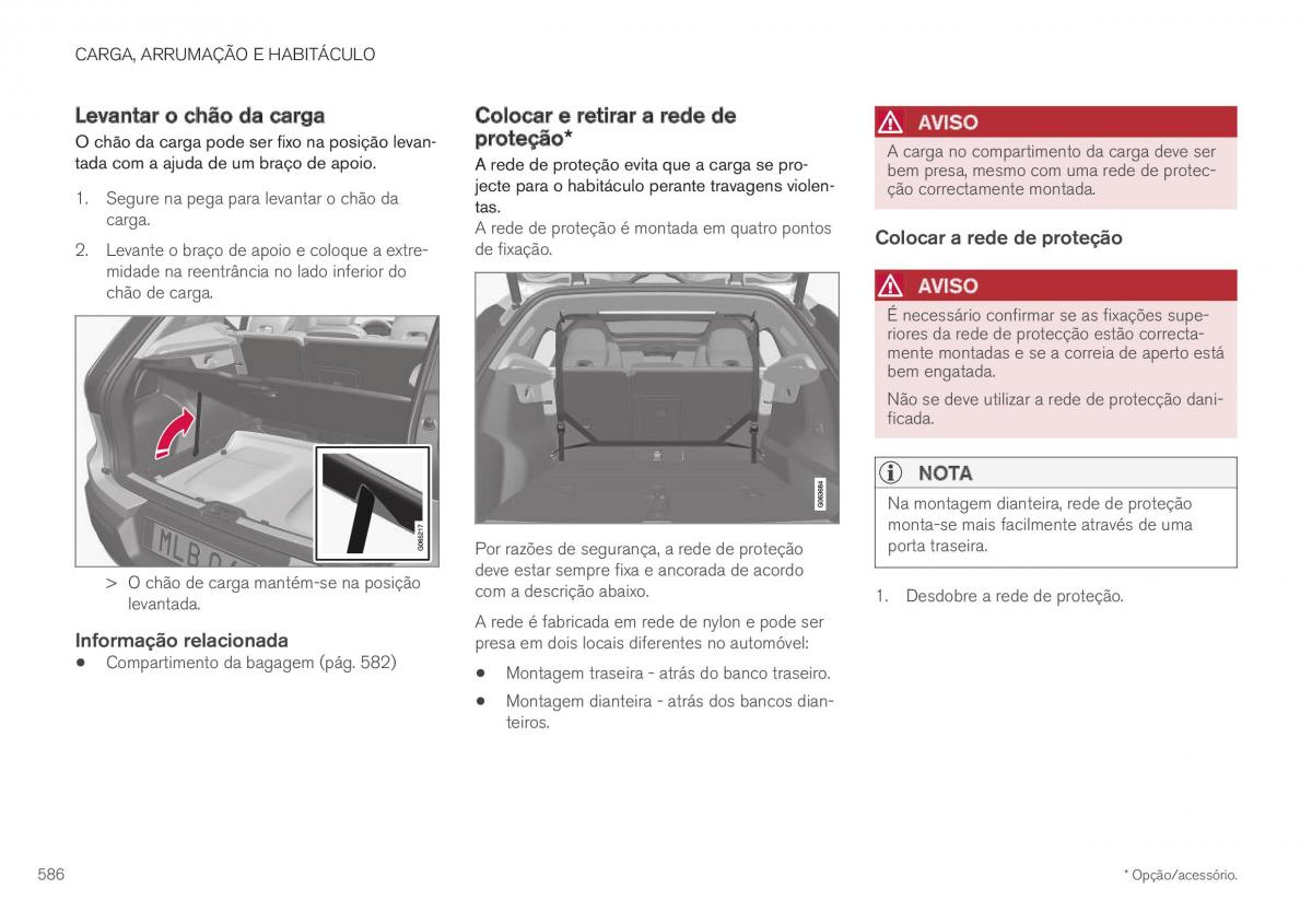 Volvo XC40 manual del propietario / page 588