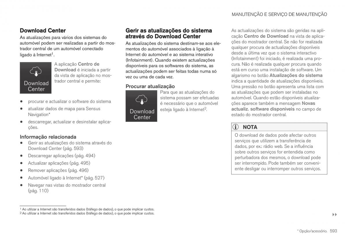 Volvo XC40 manual del propietario / page 595