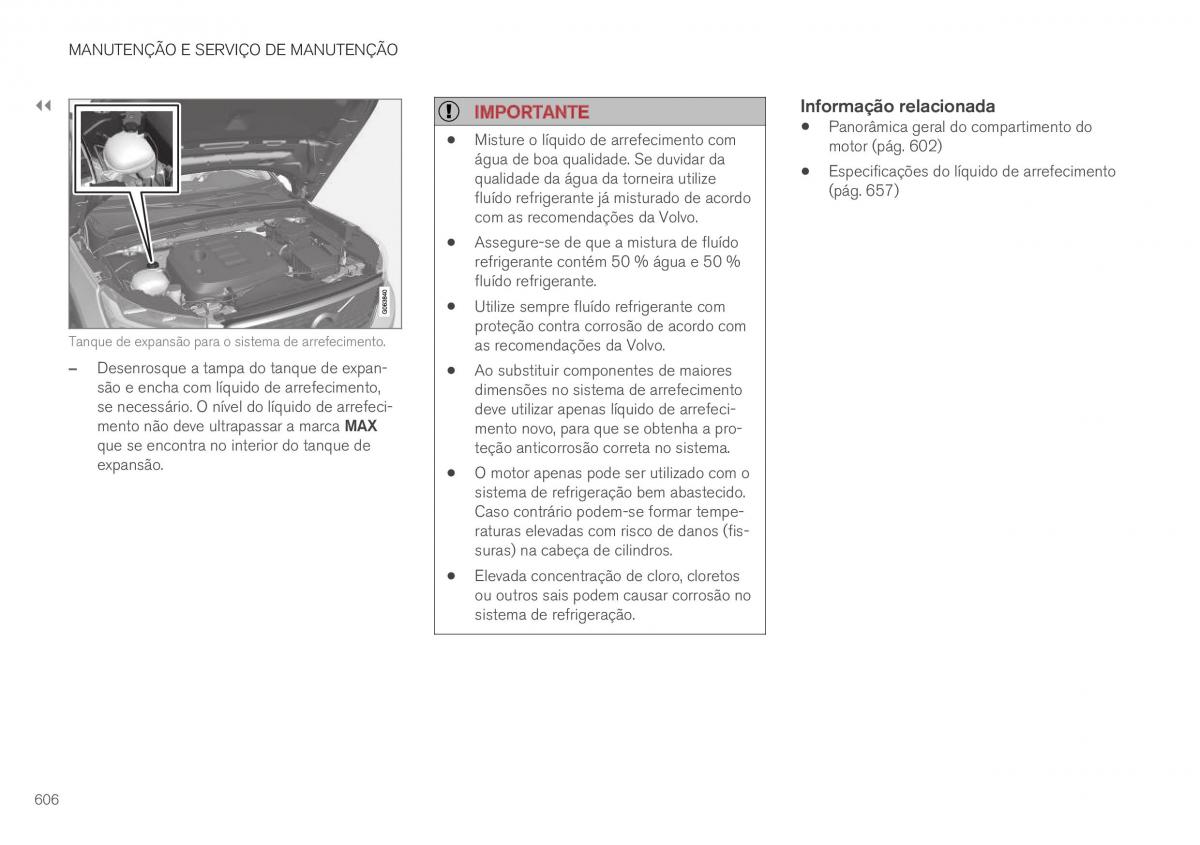 Volvo XC40 manual del propietario / page 608