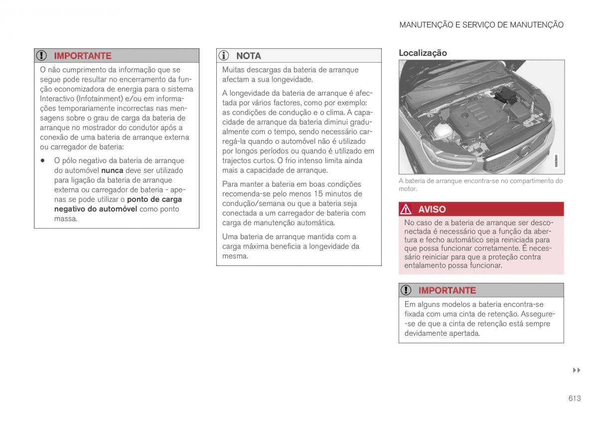 Volvo XC40 manual del propietario / page 615