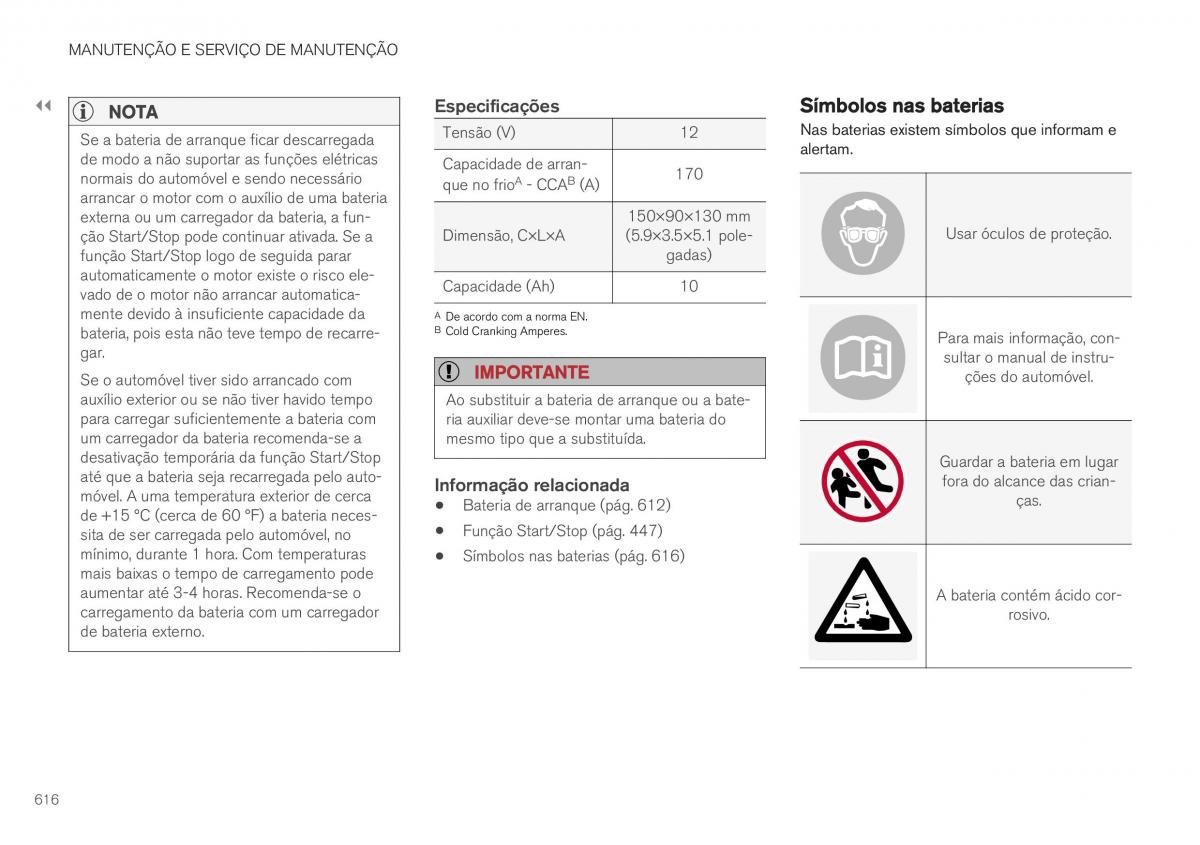 Volvo XC40 manual del propietario / page 618